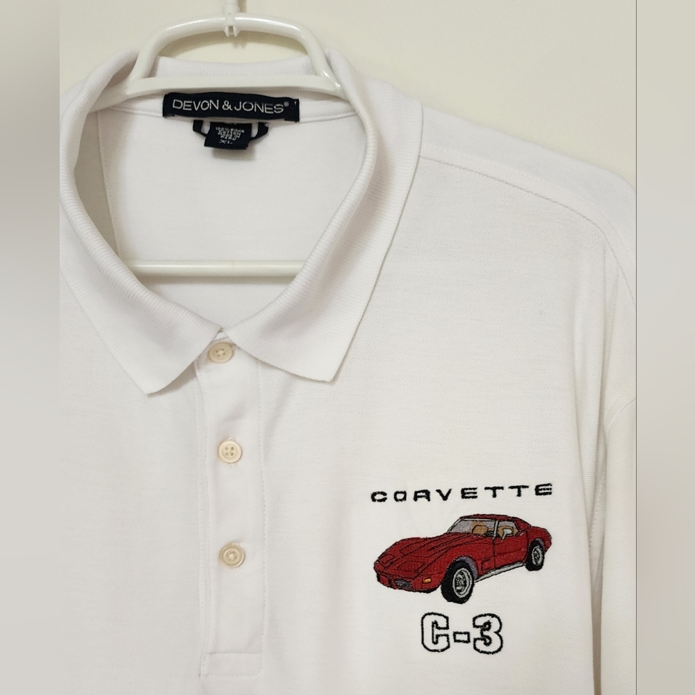 Corvette Logo Polo Shirt